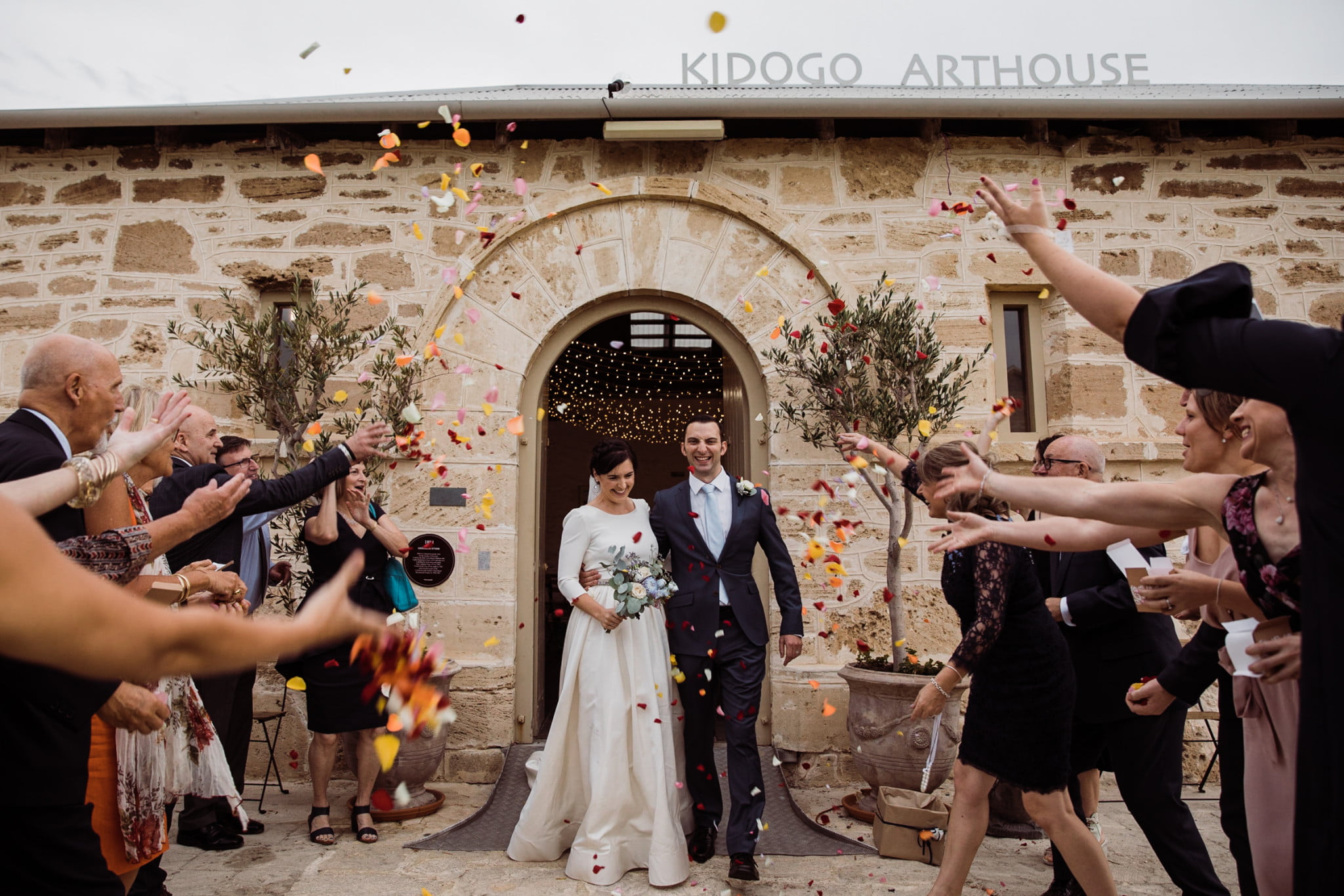 Photo of wedding at Kidogo Arthouse by Andrew Richards