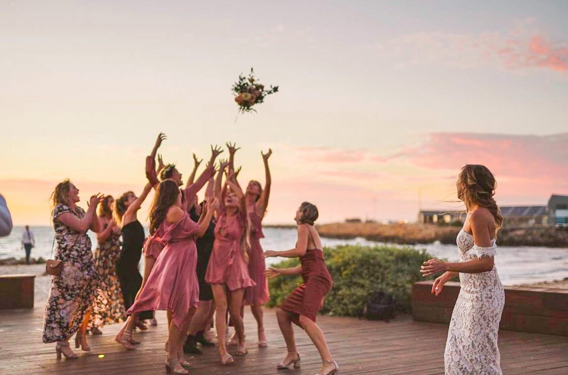 Wedding at Kidogo Deck - Photo by Louise Coghill